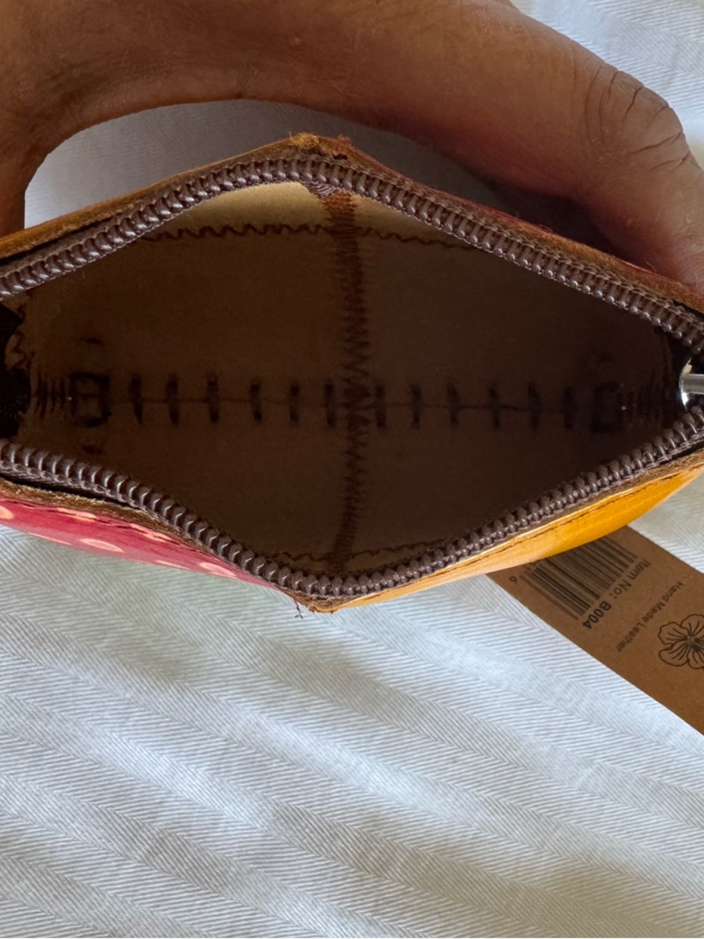 Michael Kors Lime Green Leather Tote Spring Summer & Genuine Leather Mini Pouch - Picture 7 of 7